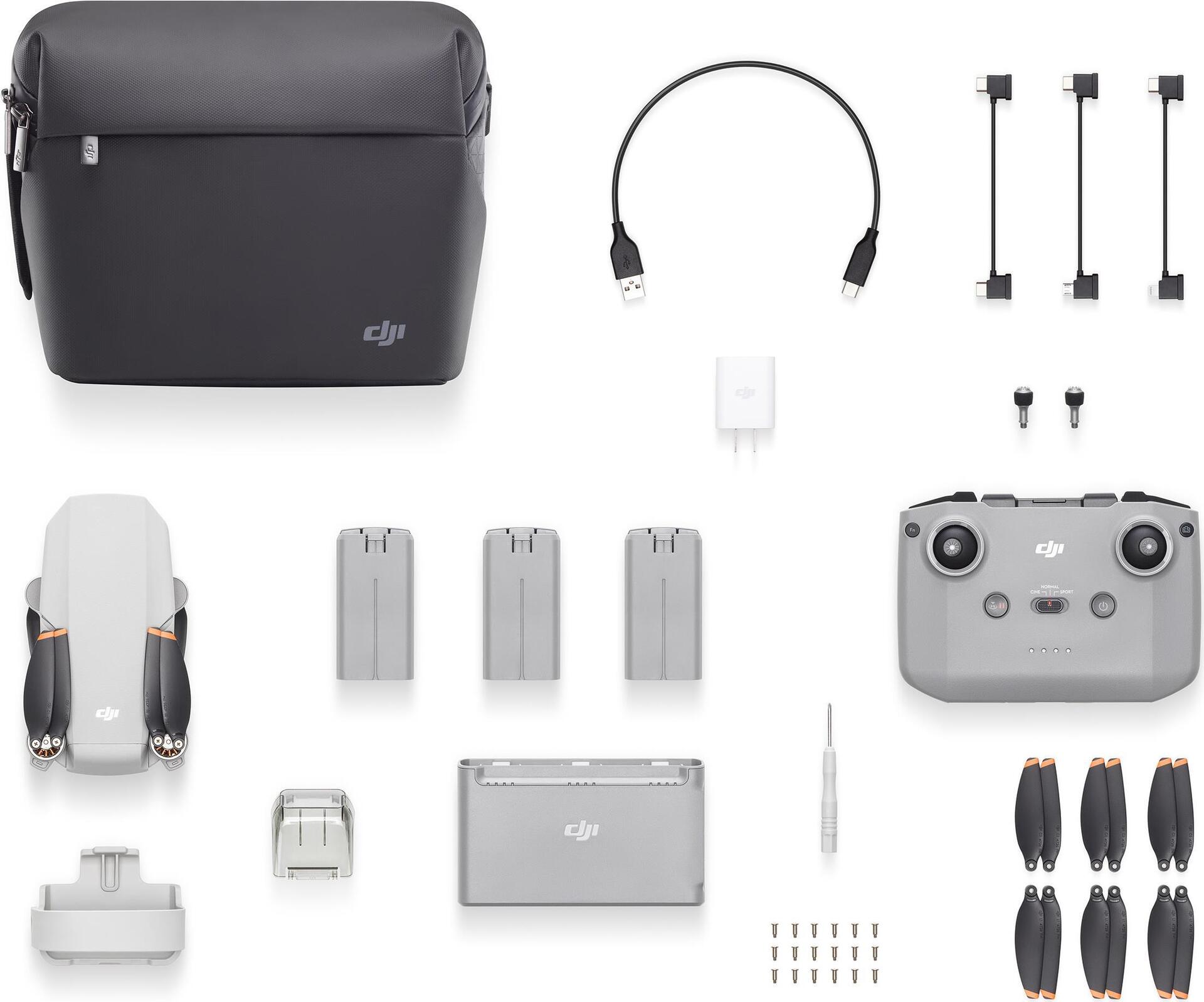 Купить DJI Mini 2 Fly More Combo Mit einem Gewicht von unter 250 g ist die Mavic Mini ein Leichtgewicht und nicht viel schwerer als ein gewöhnliches Smartphone. (CP.MA.00000307.01) в магазине wardena.ru