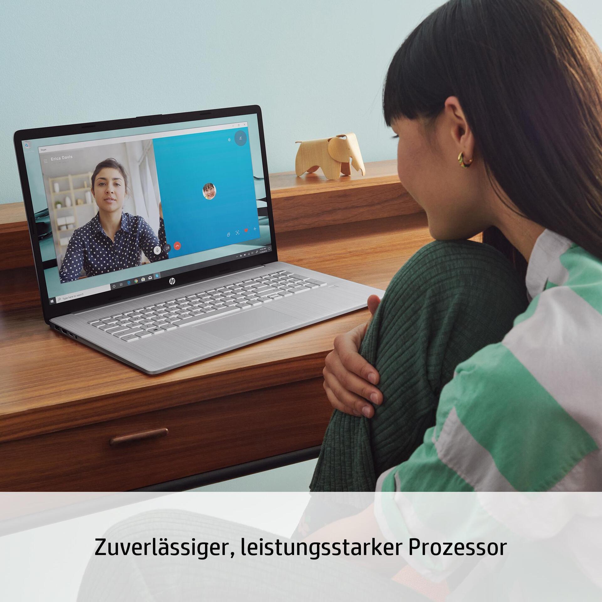 Купить HP 17-cn0534ng i3-1125G4 Notebook 43,9 cm (17.3" ) HD+ Intel® Core™ i3 8 GB DDR4-SDRAM 512 GB SSD Wi-Fi 5 (802.11ac) Windows 11 Home Silber (63W63EA) в магазине wardena.ru