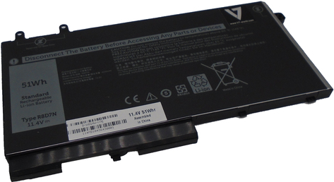 Купить V7 D-W8GMW-V7E - Akku - DELL - Inspiron 15 (7590) 2-IN-1 - Latitude 5400 - Latitude 5401 - Latitude 5500 - Latitude 5501 - Precision... (D-W8GMW-V7E) в магазине wardena.ru
