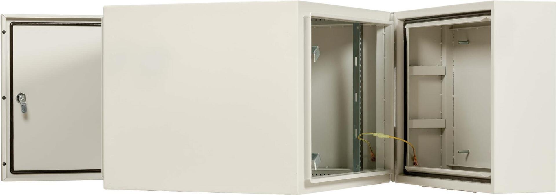 Купить EATON TRIPPLITE SmartRack Industrial Enclosure with Lock - NEMA 4 71,12cm 71,10cm (28") Depth 9U Gray (SRN4G9US) в магазине wardena.ru