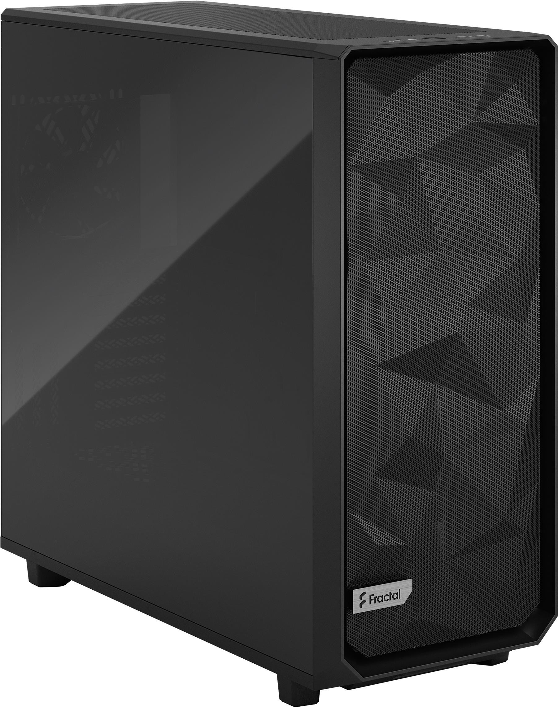 Купить Fractal Design Meshify 2 XL - Tower - verbessertes, erweitertes ATX - Seitenteil mit Fenster (gehärtetes Glas) - keine Spannungsversorgung (ATX) - Schwarz - USB/Audio (FD-C-MES2X-01) в магазине wardena.ru