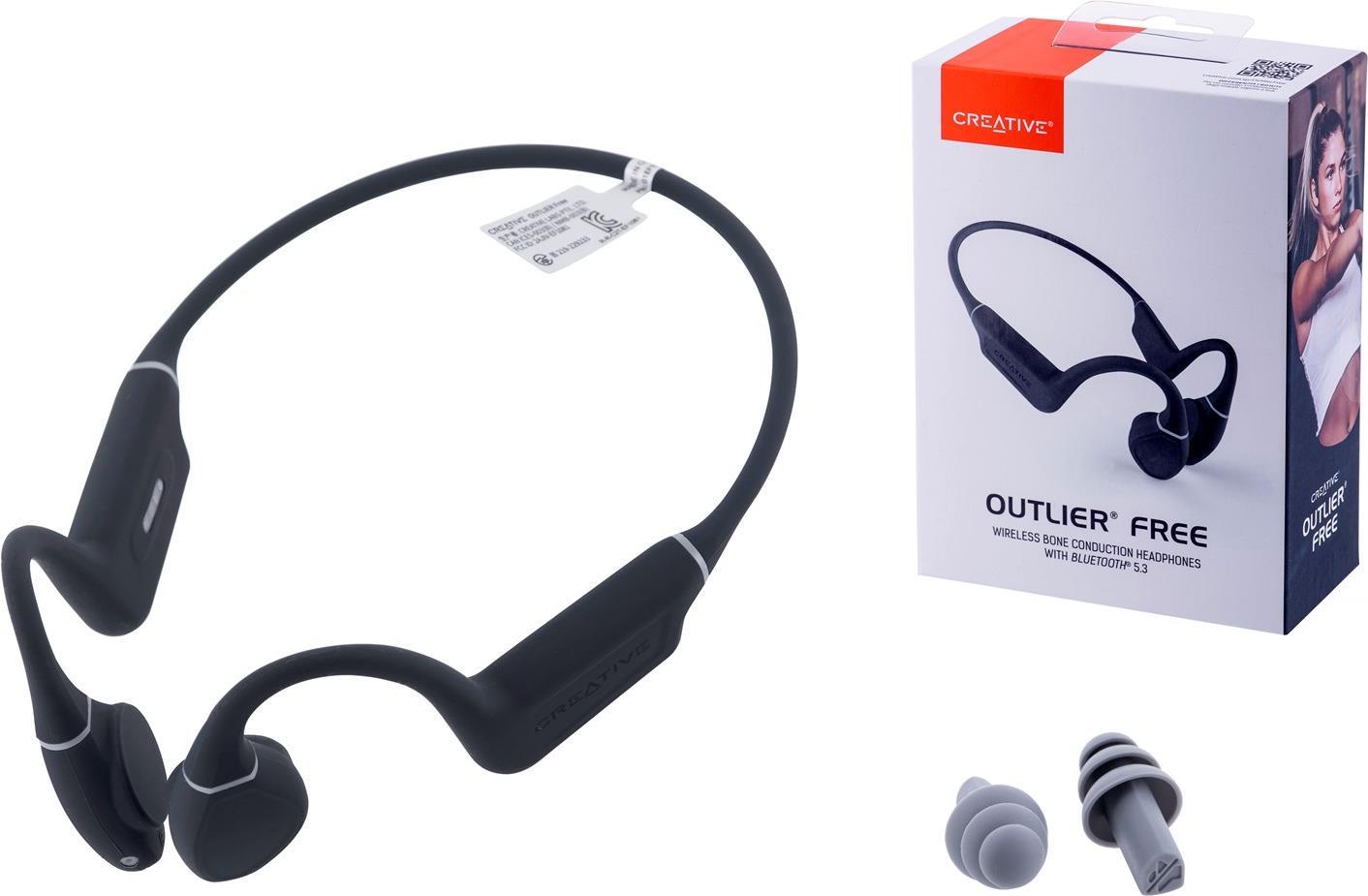Купить Creative - Outlier Free Bone Conductor Headphones, Black (51EF1080AA000) в магазине wardena.ru