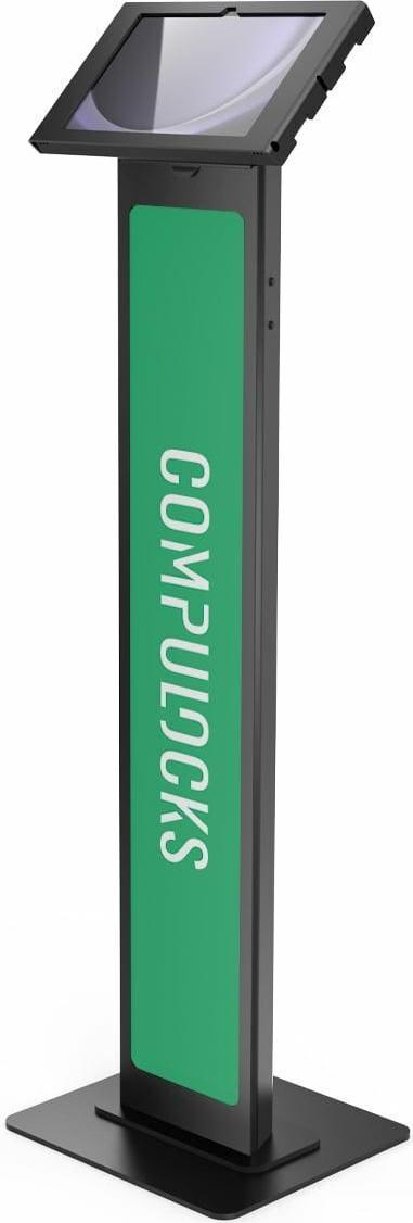 Купить Compulocks Galaxy Tab S9 Ultra 14.6" Apex Enclosure Brandable Floor Stand - Aufstellung - für Tablett - Branding-fähig - verriegelbar - Metallrahmen - Schwarz - Bildschirmgröße: 37.1 cm (14.6") (140B146GUAPXB) в магазине wardena.ru
