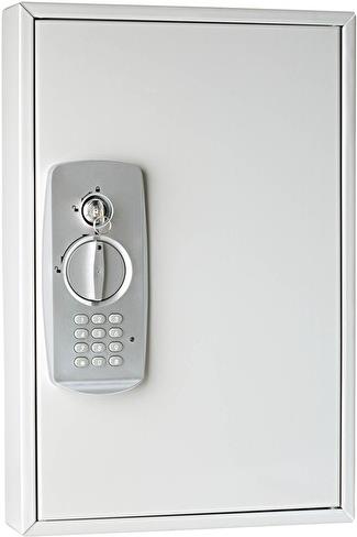 Купить WEDO Schlüsselschrank mit Elektroschloss, für 32 Schlüssel Sicherheits-Zahlencode & Standardschloss, flach, aus pulver- (102 63237) в магазине wardena.ru