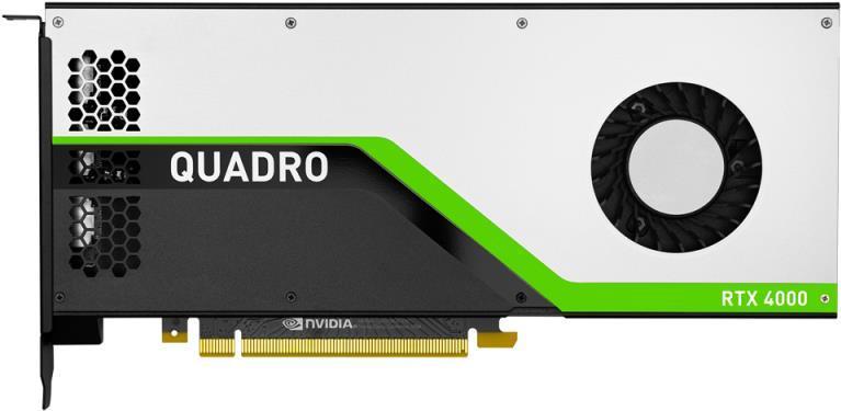 Купить PNY Electronics NVIDIA Quadro RTX 4000 - Grafikkarten - Quadro RTX 4000 - 8 GB GDDR6 - PCIe 3.0 x16 - 3 x DisplayPort, USB-C (VCQRTX4000-PB) в магазине wardena.ru
