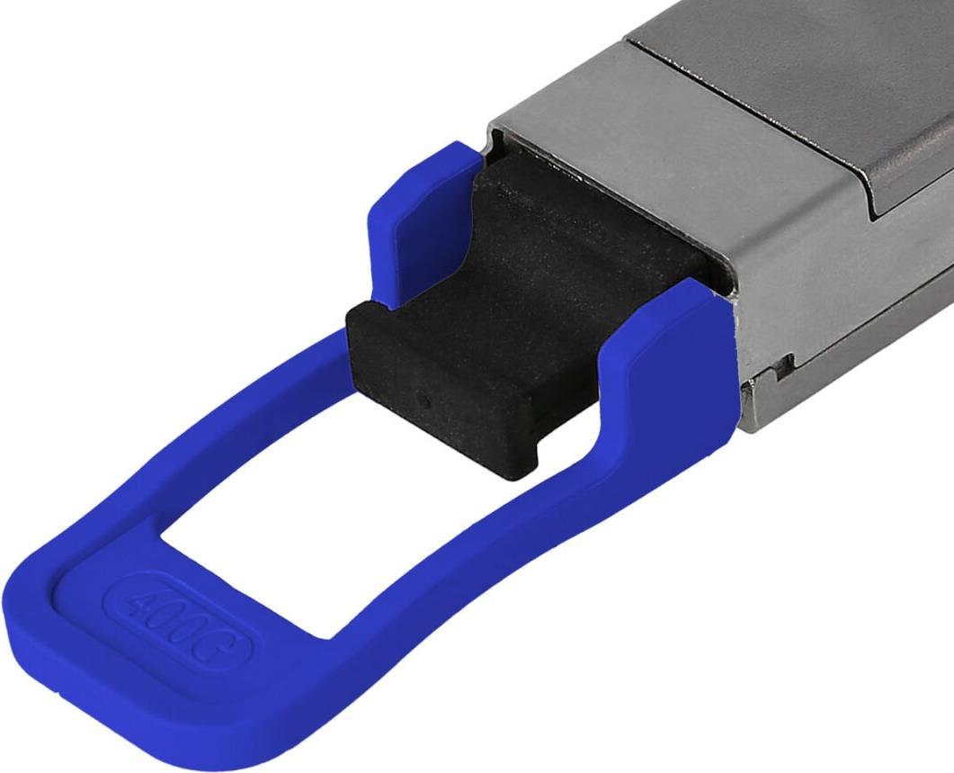 Купить Juniper QDD-400G-LR4-10 kompatibler BlueOptics QSFP-DD Transceiver für Singlemode 400 Gigabit Highspeed Datenübertragungen in Glasfaser Netzwerken. Unterstützt 400 Gigabit Ethernet Anwendungen in Switchen, Routern, Stora (QDD-400G-LR4-10-BO) в магазине wardena.ru
