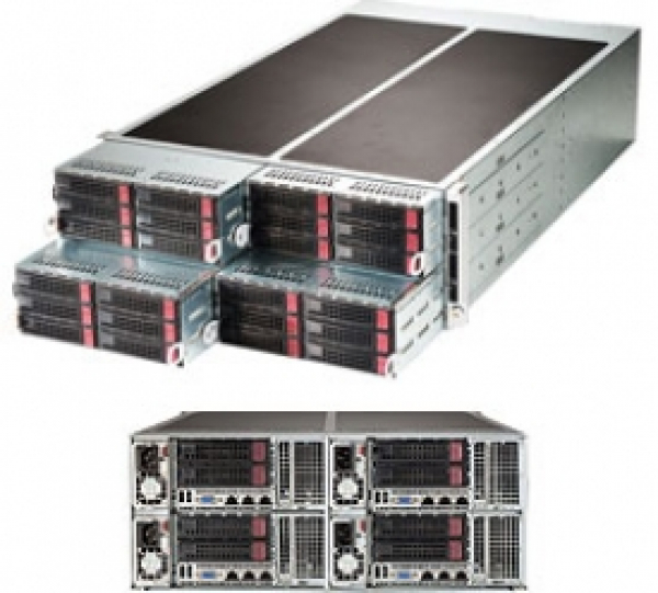 Купить Server Twin Supermicro SYS-F628R3-R72B+ • F424AS-R1K28BP • X10DRFR • FatTwin IPMI в магазине wardena.ru