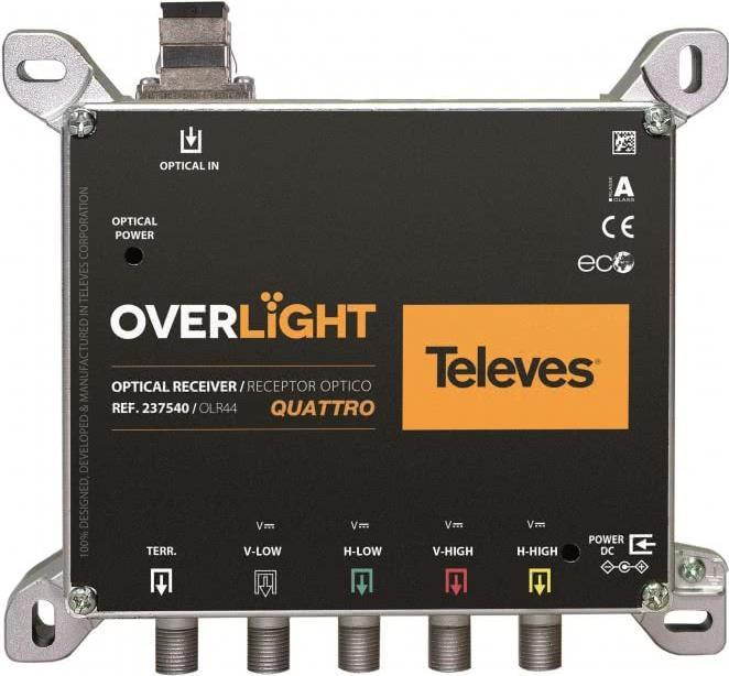 Купить Televes OLR 44 Optischer Rückumsetzer Quatro für Multisschalter (237540) в магазине wardena.ru