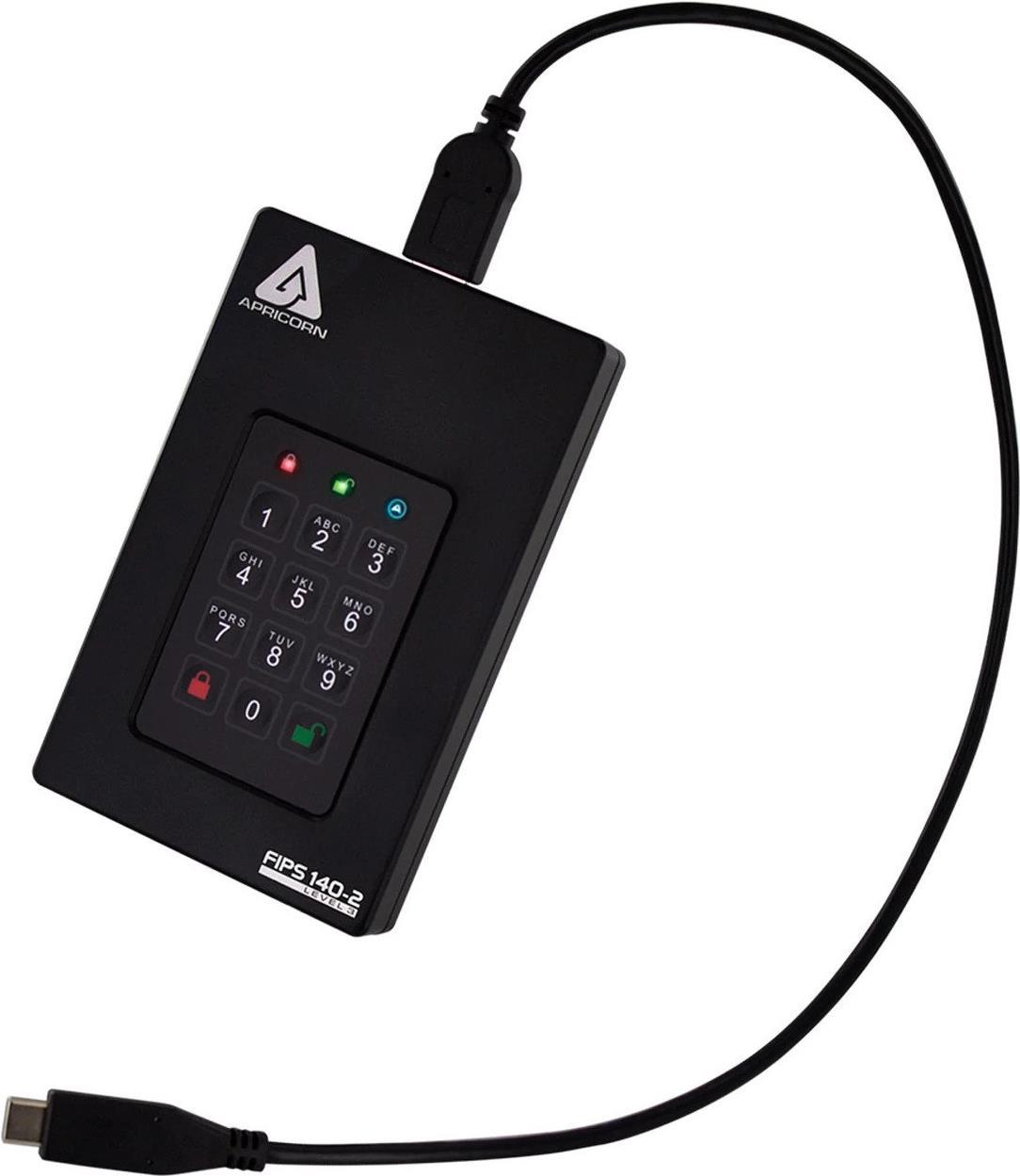 Купить Apricorn AFL3-5TB Externe Festplatte 5000 GB Schwarz (AFL3- 5TB) в магазине wardena.ru