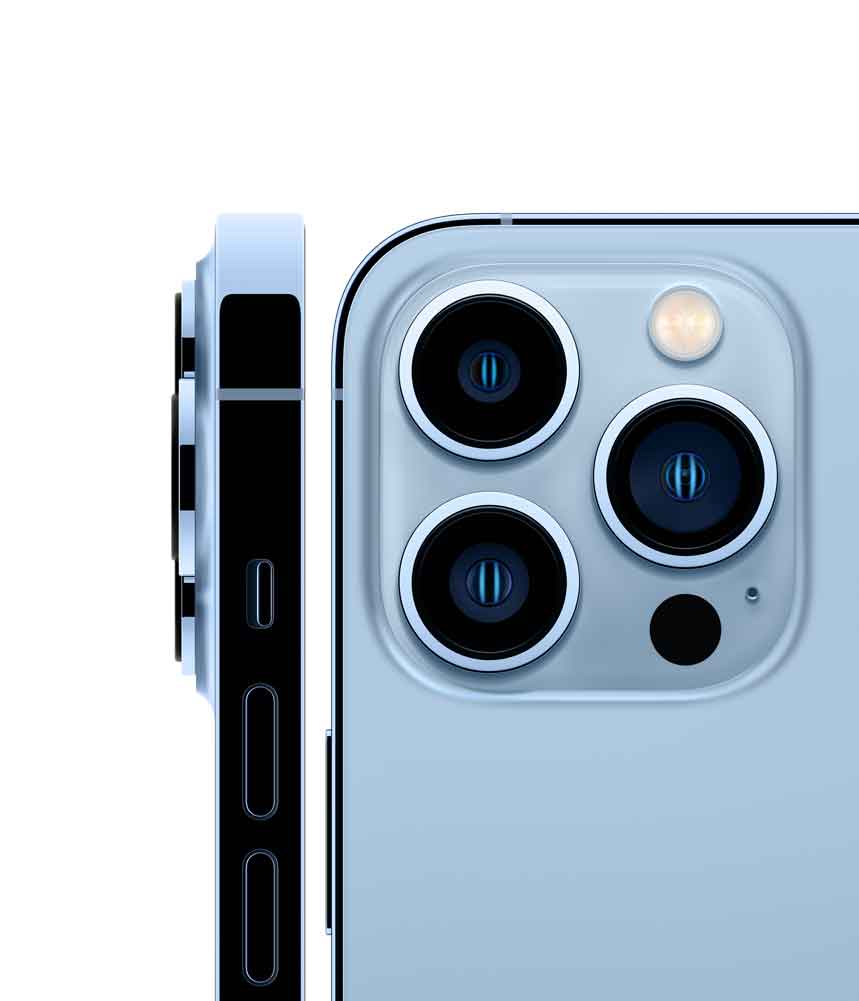 Купить Apple iPhone 13 Pro - Smartphone - Dual-SIM - 5G NR - 1TB - 6.1" - 2532 x 1170 Pixel (460 ppi (Pixel pro" )) - Super Retina XDR Display with ProMotion - Triple-Kamera 12 MP Frontkamera - sierra blue (MLW03ZD/A) в магазине wardena.ru