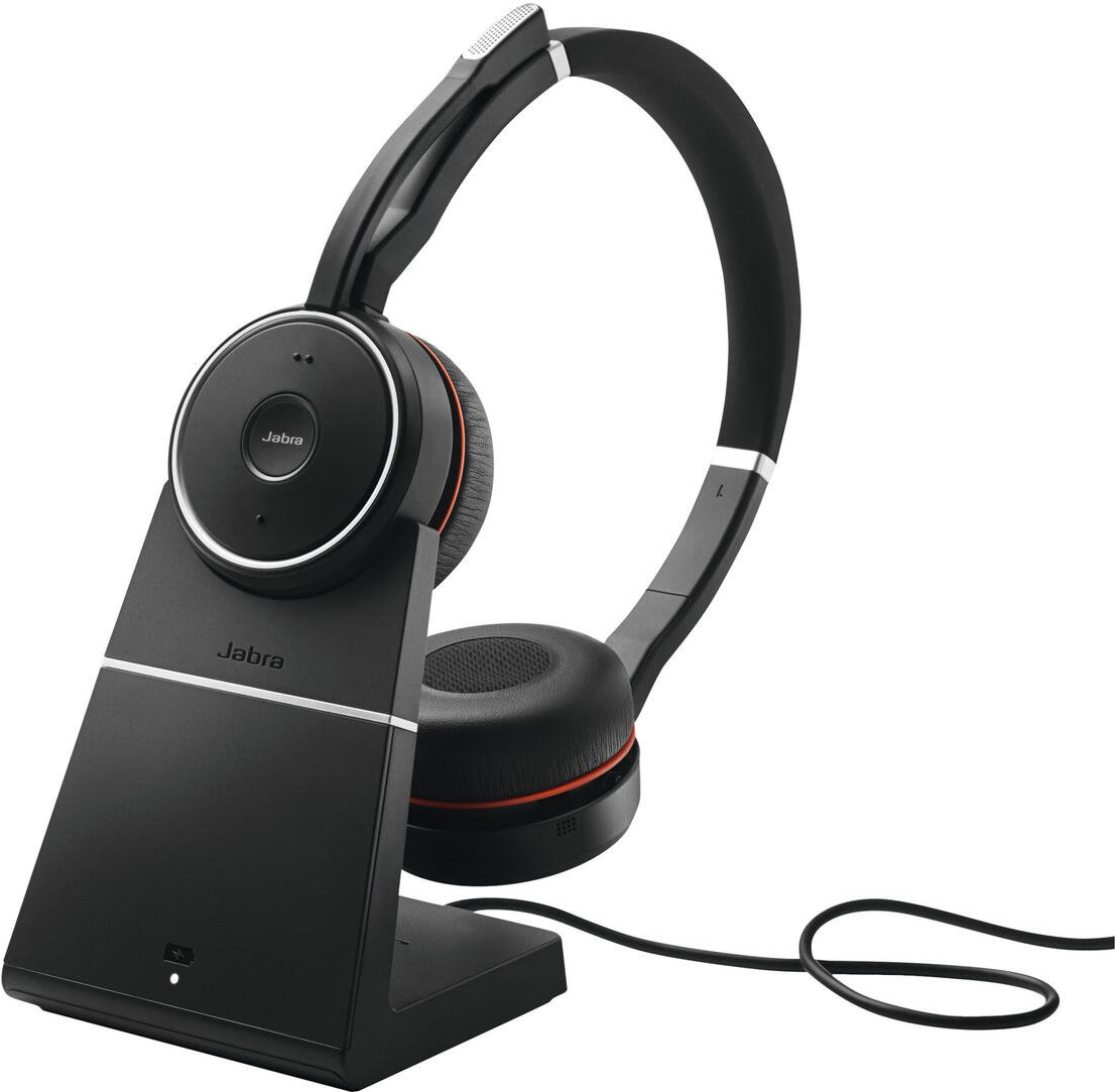 Купить GN Jabra Jabra Evolve 75 MS Stereo - Headset - On-Ear - drahtlos - Bluetooth - aktive Rauschunterdrückung - USB (7599-832-199) в магазине wardena.ru