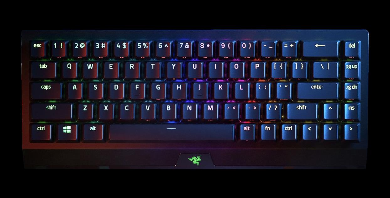 Купить Razer BlackWidow V3 Mini HyperSpeed Tastatur USB + RF Wireless + Bluetooth Schwarz (RZ03-03890100-R3M1) в магазине wardena.ru