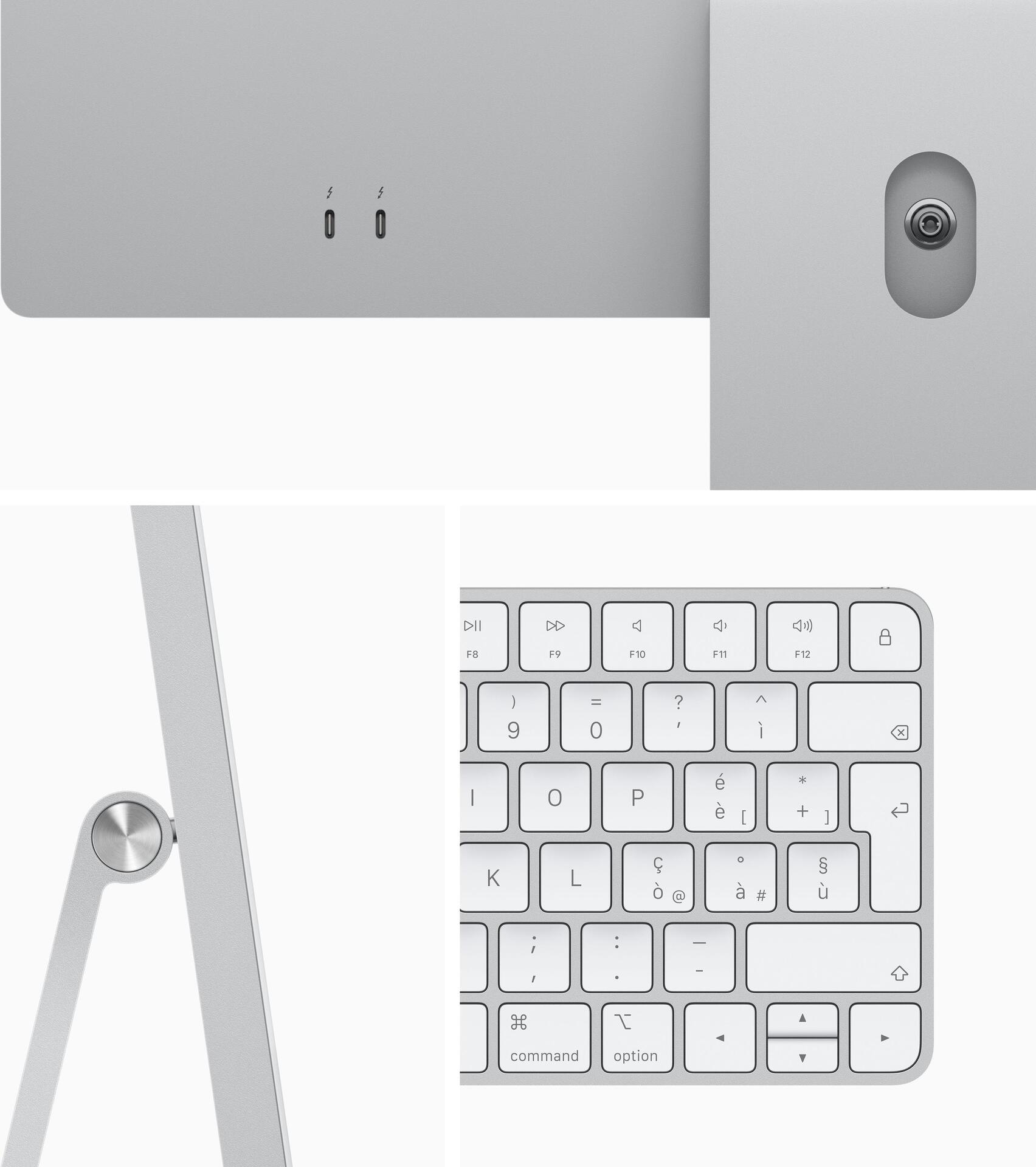 Купить Apple iMac with 4.5K Retina display - All-in-One (Komplettlösung) - M1 - RAM 8 GB - SSD 256 GB - M1 7-core GPU - WLAN: Bluetooth 5.0, 802.11a/b/g/n/ac/ax - macOS Big Sur 11.0 - Monitor: LED 61 cm (24") 4480 x 2520 (4.5K) (MGTF3D/A) в магазине wardena.ru
