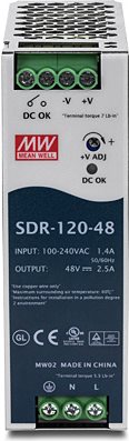 Купить TRENDnet TI-S12048 - Stromversorgung (DIN-Schienenmontage möglich) - Wechselstrom 100-240 V - 120 Watt - aktive PFC - für TRENDnet TI-PG541 (TI-S12048) в магазине wardena.ru