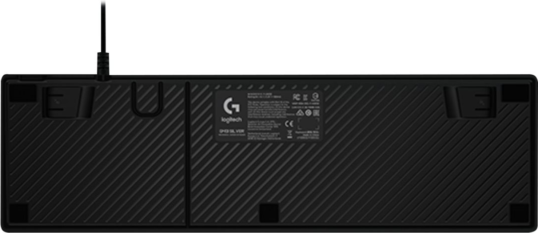 Купить Logitech G413 - Tastatur - hintergrundbeleuchtet - USB - AZERTY - Französisch - Tastenschalter: Romer-G - Silber (920-008472) в магазине wardena.ru