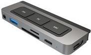 Купить HyperDrive 6-in-1 USB-C Media Hub - Dockingstation - USB-C - HDMI (HD449) в магазине wardena.ru