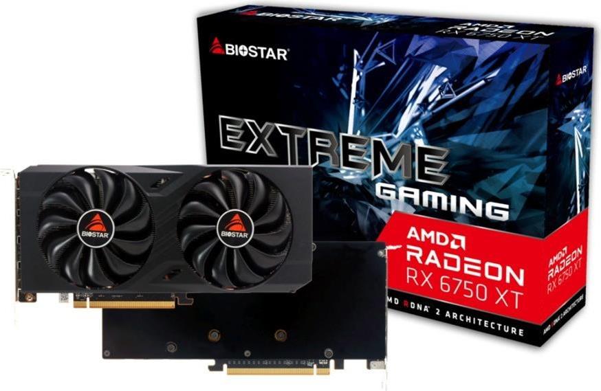 Купить Grafikkarte BIOSTAR RX 6750 XT 12GB (VA6756TML9) в магазине wardena.ru