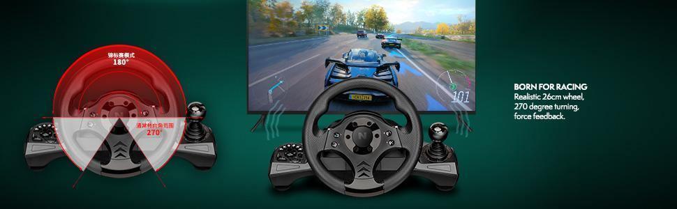 Купить Nitho 380892 Schwarz USB Lenkrad + Pedale Analog / Digital Nintendo Switch - Nintendo Switch Lite - PC - PlayStation 4 - Playstation 3 - Xbox One - Xbox One S - Xbox One X - Xbox Series S - Xbox Series X (MLT-DP16-K) в магазине wardena.ru