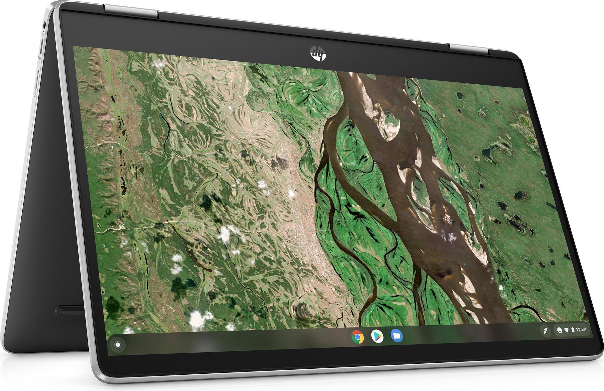 Купить HP Chromebook x360 14b-cb0020ng - Flip-Design - Intel Pentium Silver N6000 / 1.1 GHz - Chrome OS - UHD Graphics - 4 GB RAM - 64 GB eMMC - 35.6 cm (14") IPS Touchscreen 1920 x 1080 (Full HD) - Wi-Fi 5 - Natural Silver (Ab (4C261EA#ABD) в магазине wardena.ru