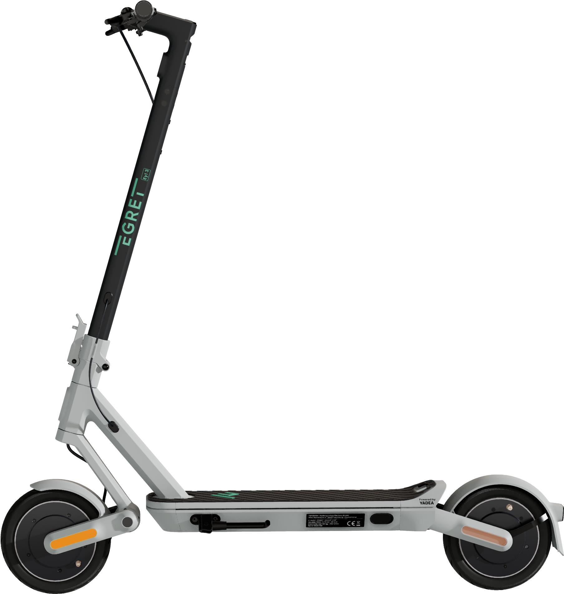 Купить Egret Ey! 3 - Klassischer Roller - Grau - 20 km/h - 100 kg - 2 Rad/Räder (98200-GR) в магазине wardena.ru