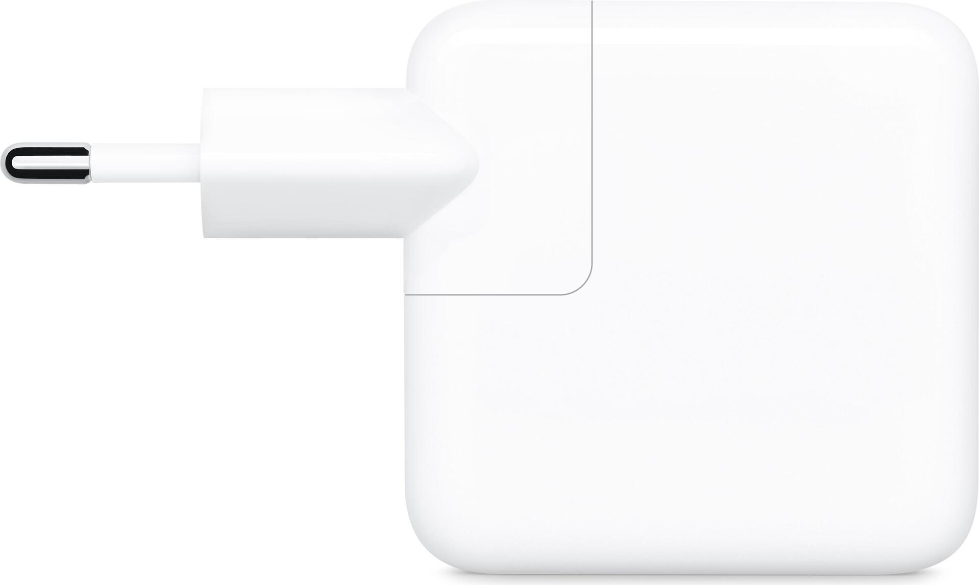 Купить Apple 35W Dual USB-C Port Power Adapter - Netzteil - 35 Watt - Ausgangsanschlüsse: 2 - für 10.2"  iPad, 10.9"  iPad Air, AirPods Max, AirPods Pro, iPhone 11, 12, 13, SE (MNWP3ZM/A) в магазине wardena.ru