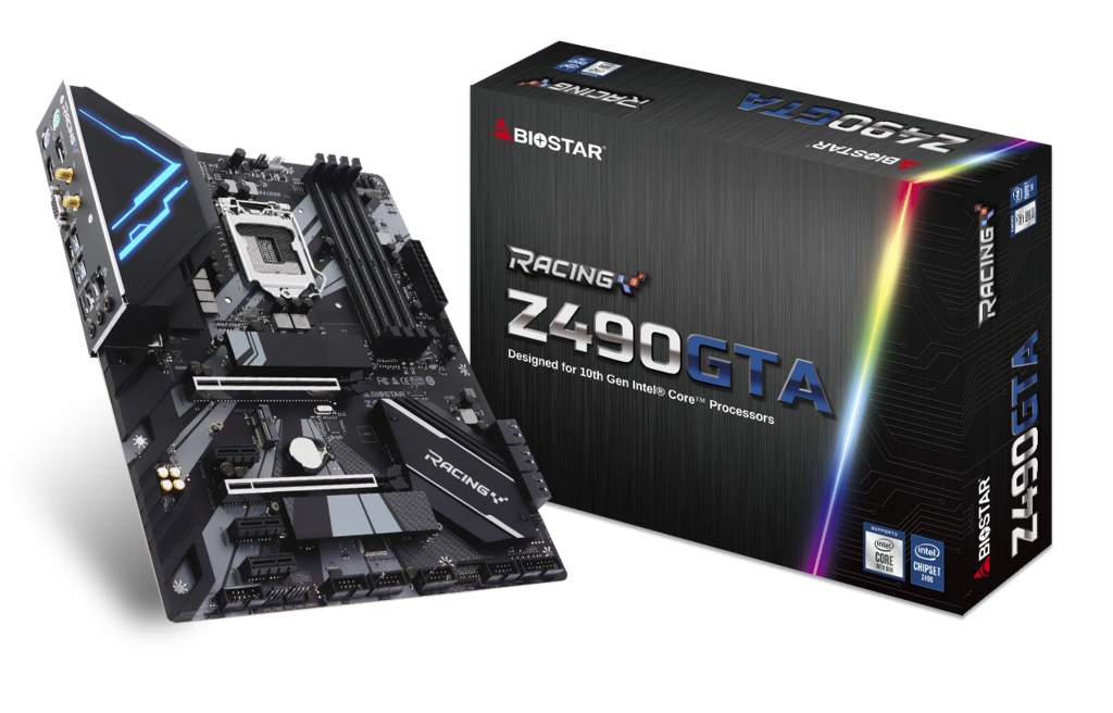 Купить Biostar Z490GTA - Intel - LGA 1200 - Intel® Celeron® - Intel® Core™ i3 - Intel Core i5 - Intel Core i7 - Intel Core i9 - Intel® Pentium® - DDR4-SDRAM - DIMM - 2133,2400,2666,2800,2933,3200,3600,3800,4000,4400 MHz (Z490GT в магазине wardena.ru