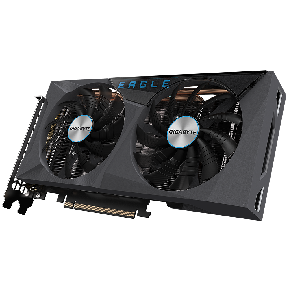 Купить Gigabyte GeForce RTX 3060 Ti EAGLE OC 8G (rev. 2.0) - Grafikkarten - GF RTX 3060 Ti - 8 GB GDDR6 - PCIe 4.0 x16 - 2 x HDMI, 2 x DisplayPort (GV-N306TEAGLE OC-8GD 2.0) в магазине wardena.ru