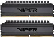 Купить Patriot Viper 4 Blackout Series - DDR4 - Kit - 16 GB: 2 x 8 GB - DIMM 288-PIN - 4000 MHz / PC4-32000 - CL19 - 1.35 V - ungepuffert - non-ECC - Schwarz (PVB416G400C9K) в магазине wardena.ru