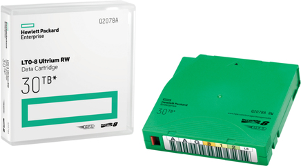 Купить HPE Ultrium RW Data Cartridges Library Pack - 20 x LTO Ultrium 8 - 12 GB / 30 TB - Beschriftungsetiketten - grün (Q2078AH) в магазине wardena.ru
