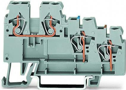 Купить WAGO Initiatorenklemme 5 mm Zugfeder Belegung: L Grau 270-560 50 St. (270-560) в магазине wardena.ru