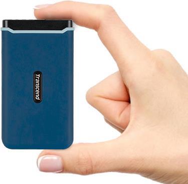 Купить Transcend ESD370C - SSD - 1 TB - extern (tragbar) - USB 3.2 Gen 2 (USB-C Steckverbinder) - Marineblau (TS1TESD370C) в магазине wardena.ru