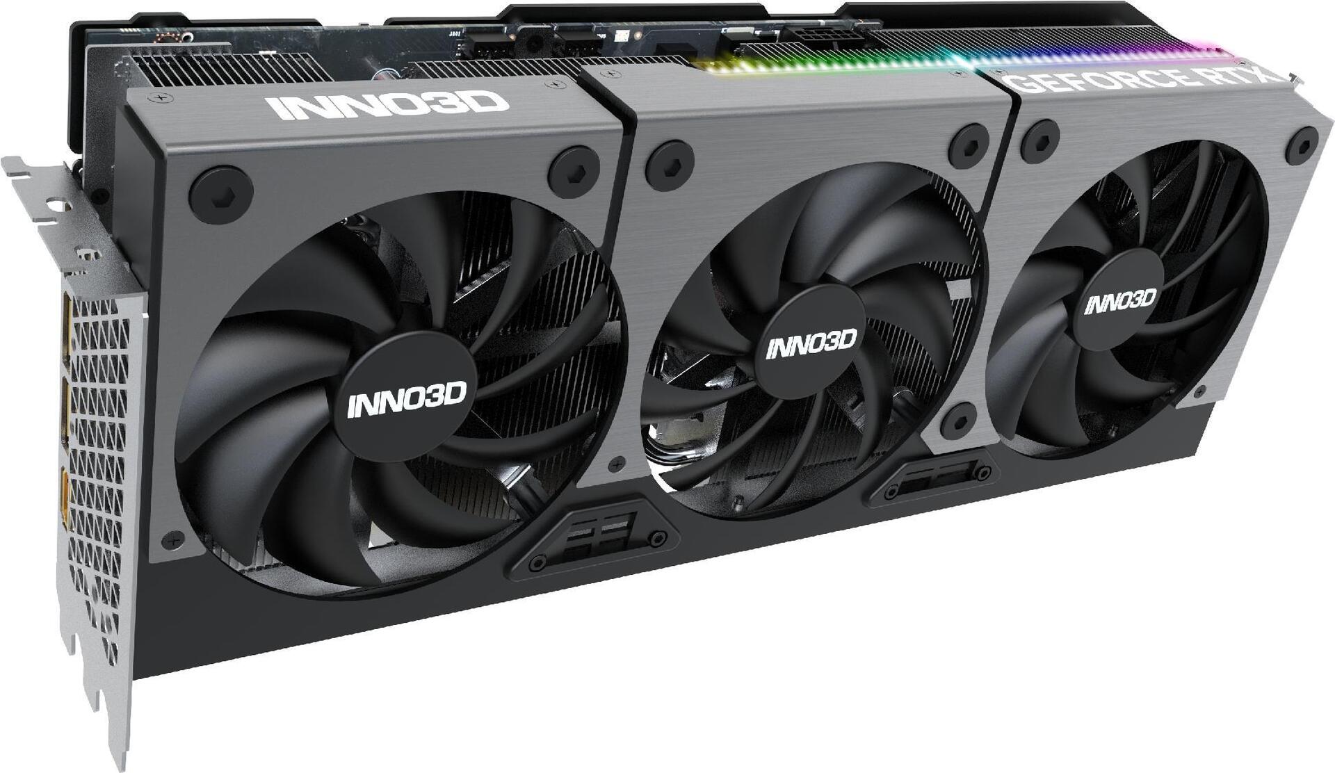 Купить InnoVISION Inno3D GeForce RTX 4080 X3 - OC Edition - Grafikkarten - GeForce RTX 4080 - 16GB GDDR6X - PCIe 4,0 x16 - HDMI, 3 x DisplayPort (N40803-166XX-187049N) в магазине wardena.ru