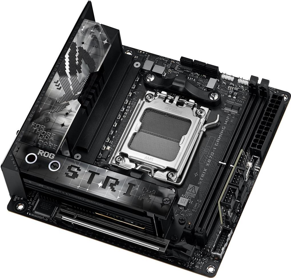 Купить ASUS ROG STRIX X870-I GAMING WIFI ATX Mainboard - AM5 - 96 GB DDR5 (90MB1IW0-M0EAY0) в магазине wardena.ru