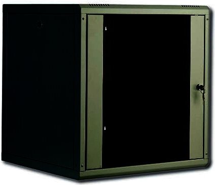 Купить DIGITUS Professional DN-19 09-U-SW - Wandschrank - Schwarz, RAL 9005 - 9U - 48,3 cm (19") (DN-19 09-U-SW) в магазине wardena.ru