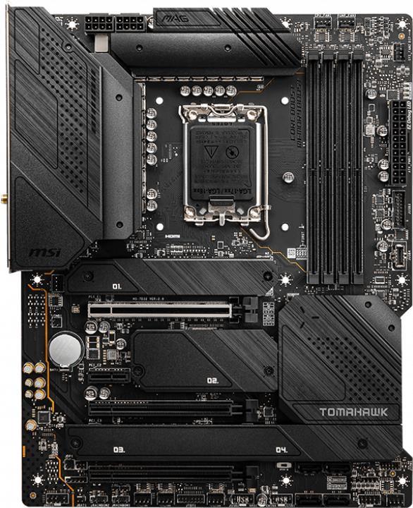 Купить MSI MAG Z690 TOMAHAWK WIFI - Motherboard - ATX - LGA1700-Sockel - Z690 Chipsatz - USB-C Gen2, USB 3.2 Gen 1, USB 3.2 Gen 2, USB-C Gen 2x2 - 2.5 Gigabit LAN, Wi-Fi, Bluetooth - Onboard-Grafik (CPU erforderlich) - HD Audio (7D32-008R) в магазине wardena.ru