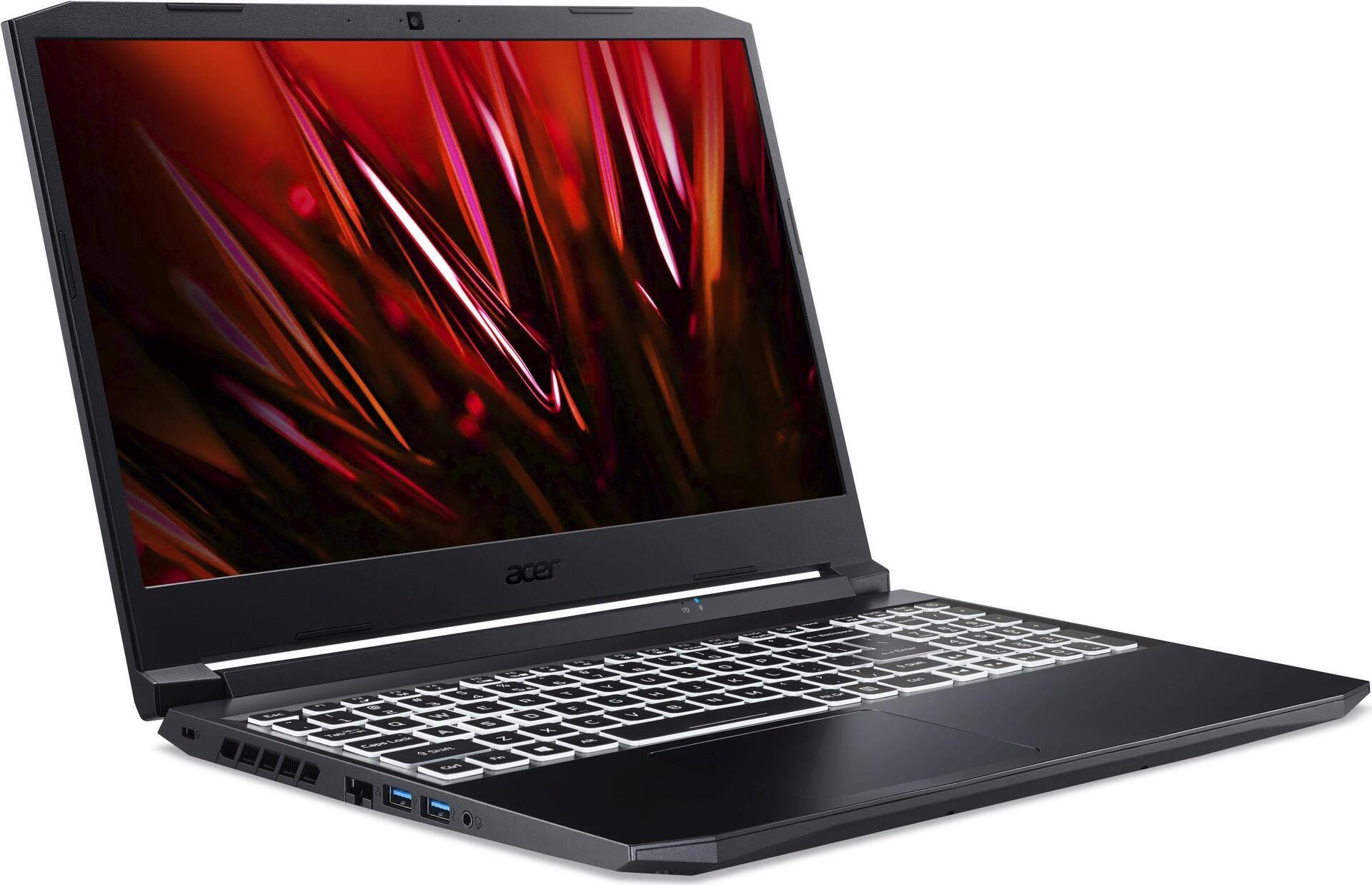 Купить Acer Nitro 5 AN515-45-R4LJ - AMD Ryzen 5 5600H / 3.3 GHz - ESHELL - GF RTX 3060 - 16 GB RAM - 512 GB SSD - 39.62 cm (15.6") 1920 x 1080 (Full HD) @ 144 Hz - Wi-Fi 6 - Schiefer schwarz - kbd: Deutsch (NH.QBCEV.008) в магазине wardena.ru