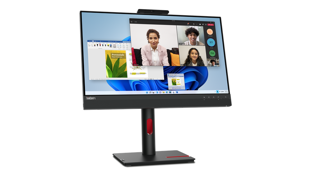 Купить Lenovo ThinkCentre Tiny-In-One 24 60,5 cm (23.8") 1920 x 1080 Pixel Full HD LED Touchscreen Schwarz (12NBGAT1EU) в магазине wardena.ru