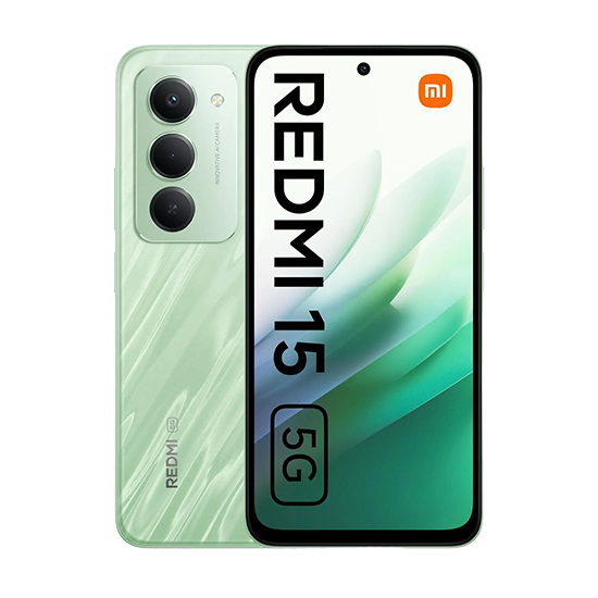 Купить Xiaomi Redmi 15 5G/LTE Smartphone 128GB 4GB RAM ripple green 7000mAh Dual-Kamera (69080) в магазине wardena.ru
