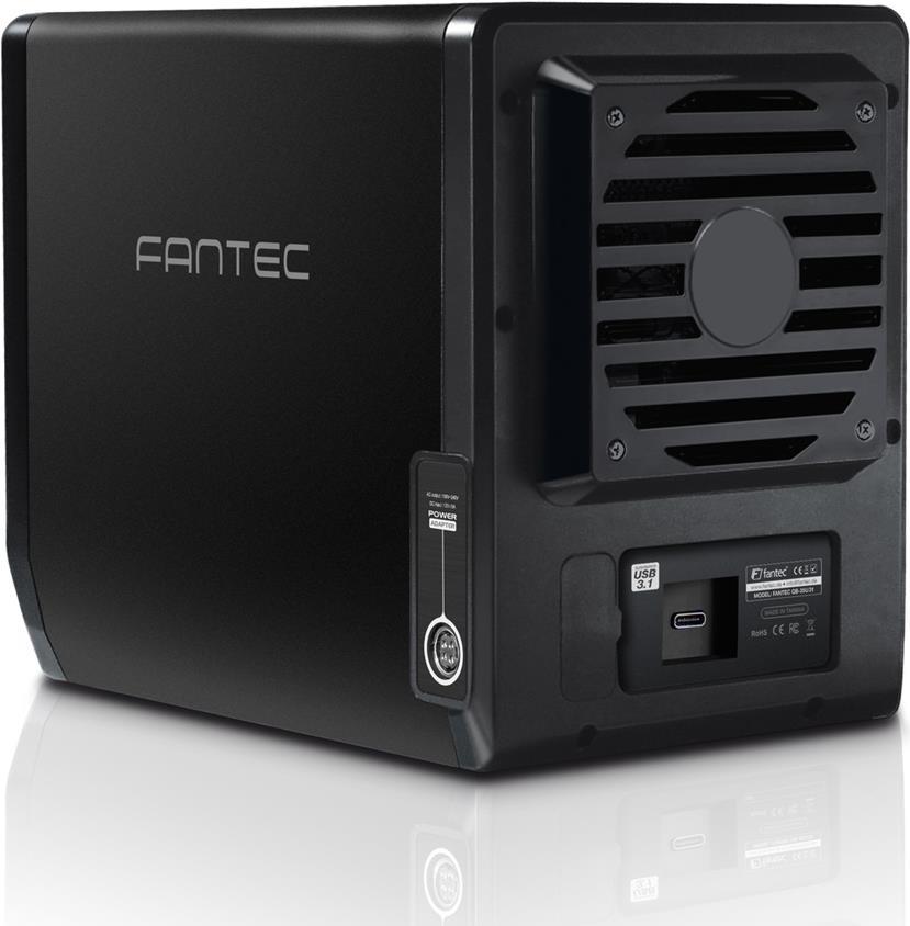 Купить FANTEC QB-35U31 - Festplatten-Array - 4 Schächte (SATA-600) - USB 3,1 Gen 2 (extern) (1971) в магазине wardena.ru