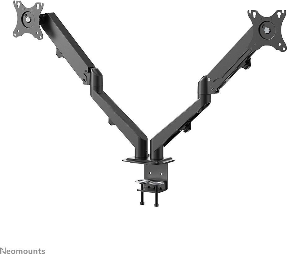 Купить Neomounts by Newstar DS70-700BL2 - Befestigungskit (Tischmontage) - für 2 LCD-Displays (voll beweglicher, einstellbarer Doppelarm) - Schwarz - Bildschirmgröße: 43,2-68,6 cm (17"-27") - Klemmmontage (DS70-700BL2) в магазине wardena.ru