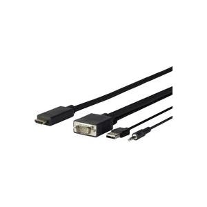 Купить VivoLink Pro - HDMI-Kabel - HDMI männlich zu USB, HD-15 (VGA), Stereo Mini-Klinkenstecker männlich - 1 m (PROVGAHDMI1) в магазине wardena.ru