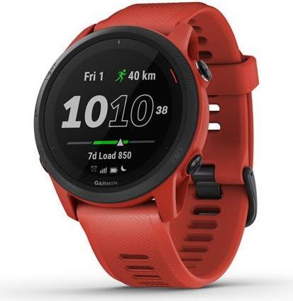 Купить Garmin Forerunner 745 - Magma Red - Sportuhr mit Band - Silikon - Magma Red - Handgelenkgröße: 126-216 mm - Anzeige 3.04 cm (1.2") - Bluetooth, Wi-Fi, NFC, ANT+ - 47 g (010-02445-12) в магазине wardena.ru