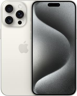 Купить Apple iPhone 15 Pro Max - 5G Smartphone - Dual-SIM / Interner Speicher 1TB - OLED-Display - 6,7" - 2796 x 1290 pixels (120 Hz) - Triple-Kamera 48 MP, 12 MP, 12 MP - front camera 12 MP - White Titanium (MU7H3ZD/A) в магазине wardena.ru