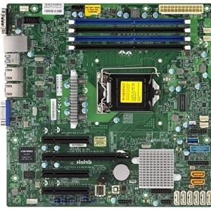 Купить Super Micro Supermicro - Motherboard Xeon - HD Audio (8-Kanal) (MBD-X11SSM-O) в магазине wardena.ru