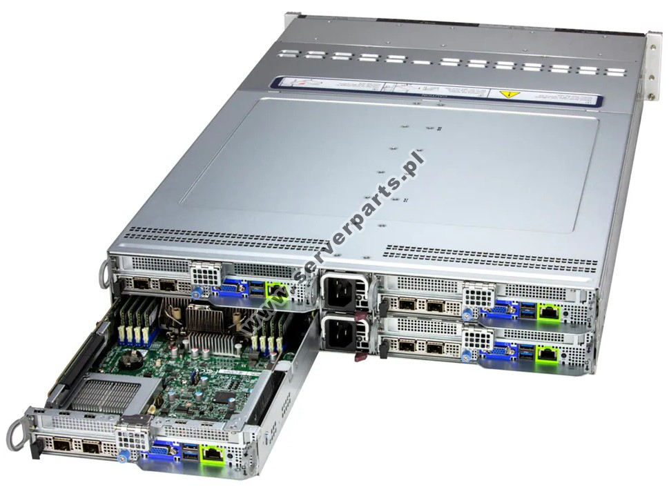 Купить Server Supermicro SYS-222BT-HER • CSE-217BE3Q-R3K60P • X14DBT-B • 2U в магазине wardena.ru