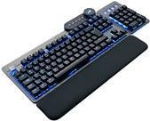 Купить Mountain Everest Max - Tastatur - mit media dock - Hintergrundbeleuchtung - USB-C - QWERTZ - Deutsch - Tastenschalter: CHERRY MX Silent Red - gunmetal-grau (MG-EVK1G-CS1-DE) в магазине wardena.ru