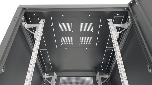 Купить EFB Elektronik PRO-3388TS.P2 Rack 33U Freistehendes Gestell Schwarz (PRO-3388TS.P2) в магазине wardena.ru