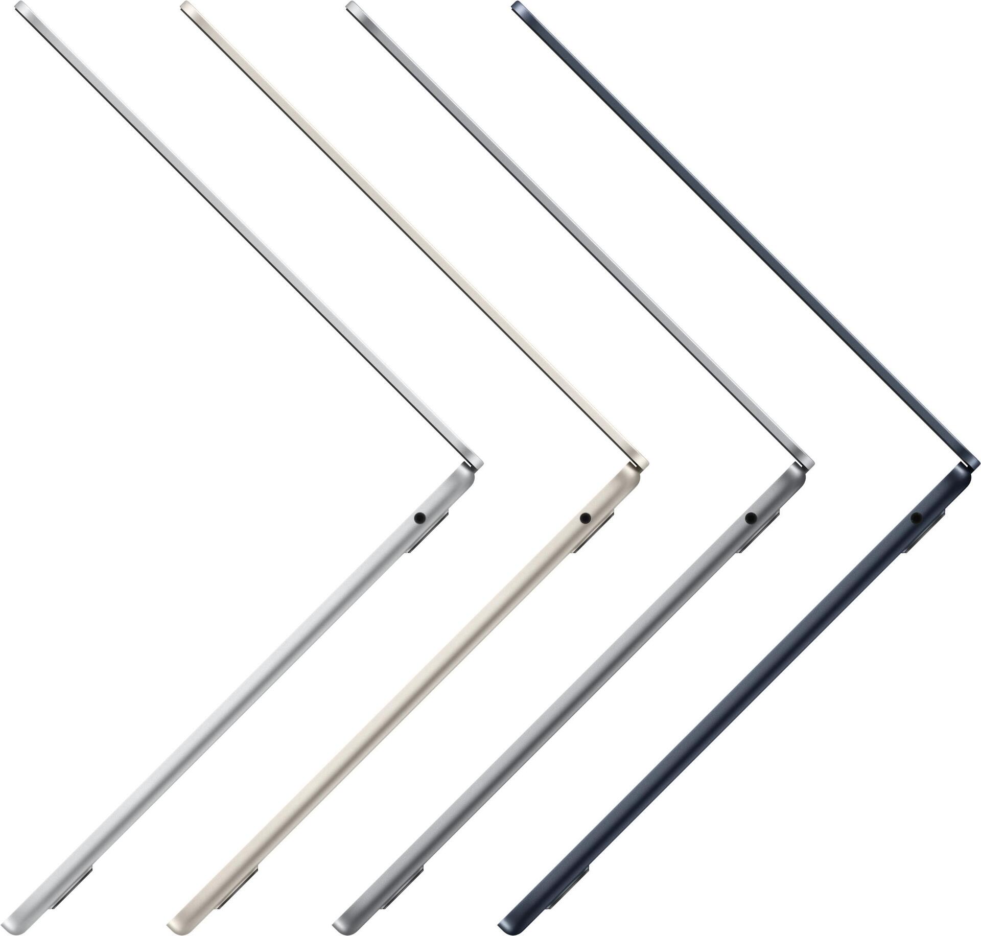 Купить Apple MacBook Air MacBookAir M2 Notebook 34,5 cm (13.6" ) Apple M 8 GB 256 GB SSD Wi-Fi 6 (802.11ax) macOS Monterey Silber (Z15W_5001_DE_CTO) в магазине wardena.ru