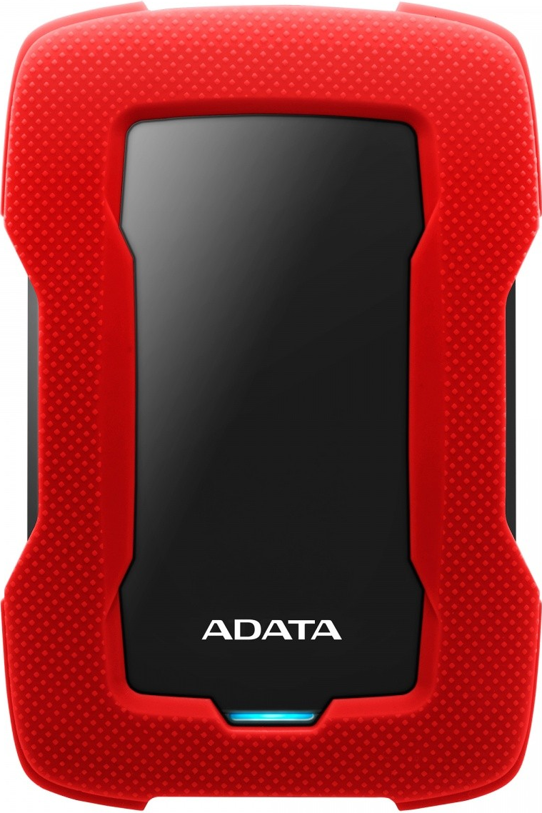 Купить ADATA HD330 - Festplatte - 2 TB - extern (tragbar) - USB 3.1 - 256-Bit-AES - Rot (AHD330-2TU31-CRD) в магазине wardena.ru