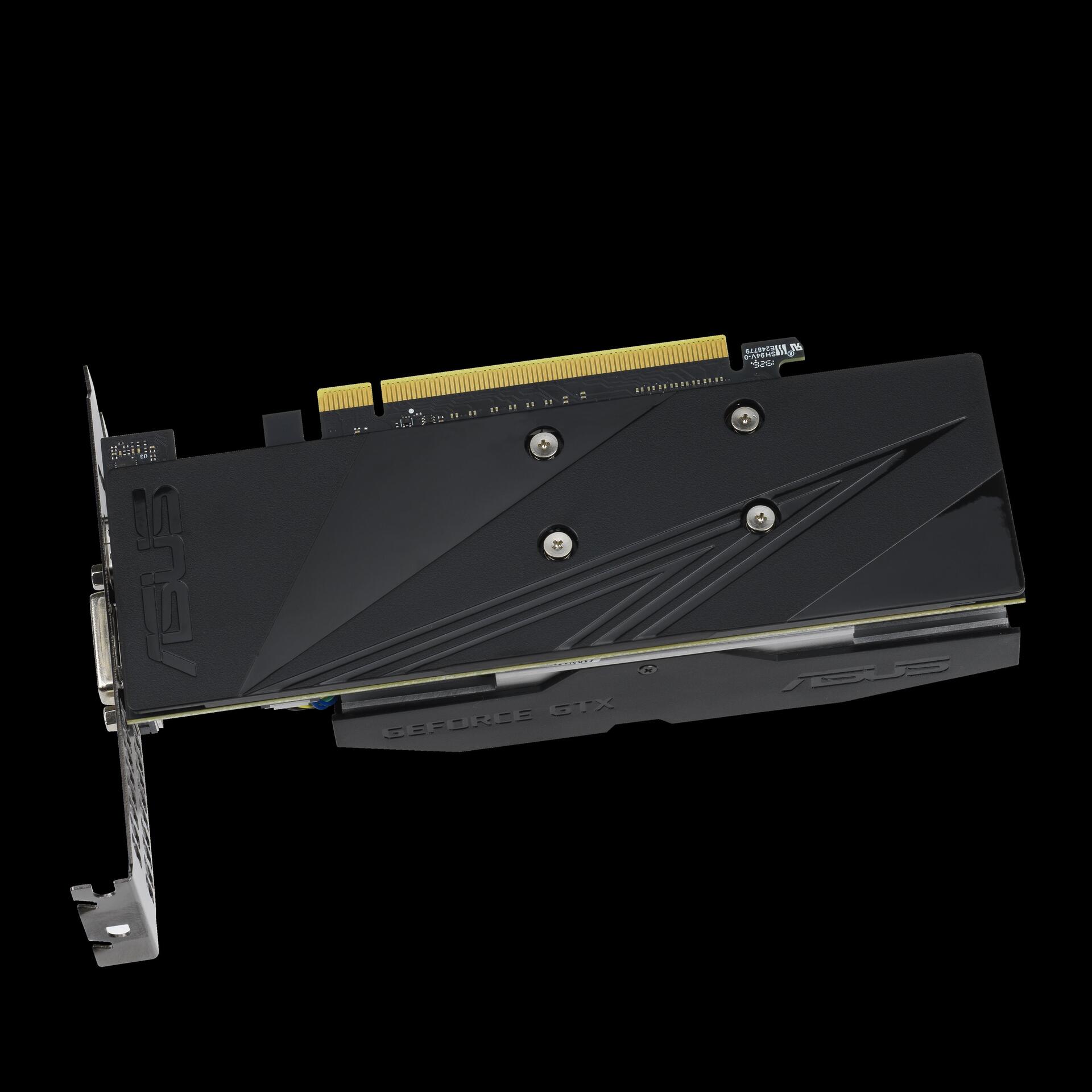 Купить ASUS GTX1650-4G-LP-BRK Grafikkarte NVIDIA GeForce GTX 1650 4 GB GDDR5 (90YV0D31-M0NA00) в магазине wardena.ru